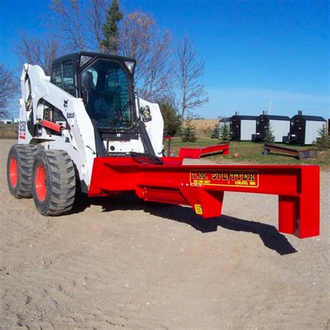 skid steer attachments in missouri|wood splitter attachment for bobcat.